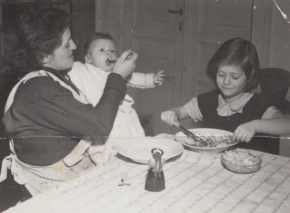 Lotte, Nandi und Lisi, Wien 1954 © Privatarchiv Brainin